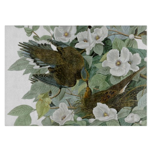 カロリナピジョンオードボンモーニング鳩 カッティングボード (正面)