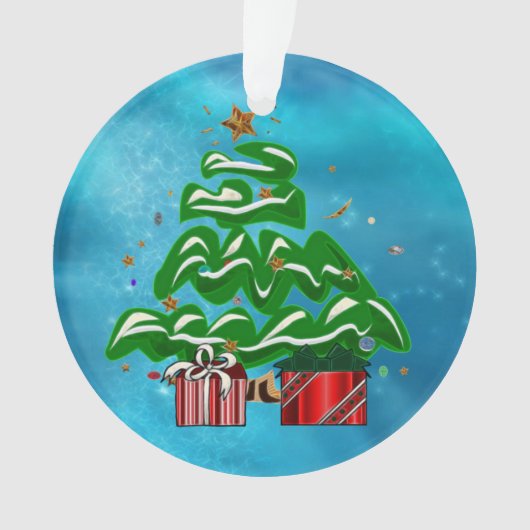 カロリング雪だるま オーナメント (正面)