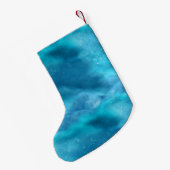 カロリング雪だるま スモールクリスマスストッキング (裏面 (吊り時))