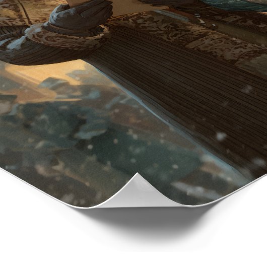 カロリング ポスター (角)