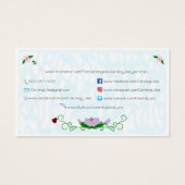 カロリング・リリーの再設計カード (裏面)