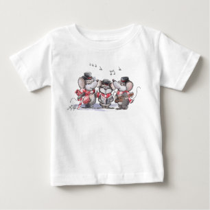 カロリングMic、Mac&モートドラーシャツ ベビーTシャツ