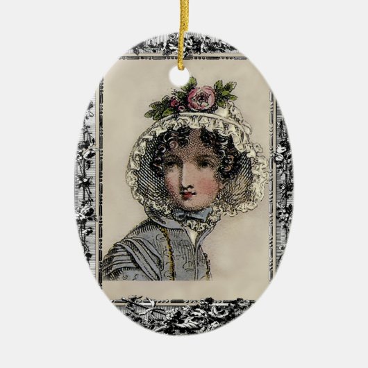 カロリン セラミックオーナメント (正面)