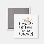 カロリーは磁石をカウントしない マグネット (正面/裏面)