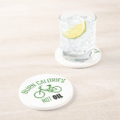 カロリーを消費しない油 コースター (側面)