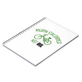 カロリーを消費しない油 ノートブック (左側)