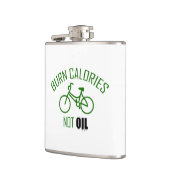 カロリーを消費しない油 フラスク (左)