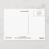 カロリーウォレン葉書 ポストカード (裏面)