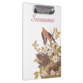 カロリータートル鳩ファミリーアパーソナライズされたート クリップボード (右)