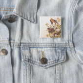 カロリーハトまたはハト 缶バッジ (インサイチュ)