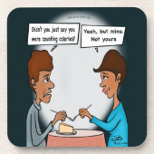 カロリーフラット飲料用コースター コースター (正面)