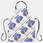 カロリー摂取脳姿勢を追跡するマスター エプロン (正面)