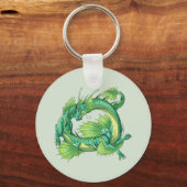 カロンのドラゴン:マーシュ・ウォーター・ドラゴン キーホルダー (正面)