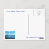 カロンビーチ、プーケット島 ポストカード (裏面)