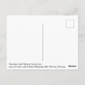 カローキャッスル通りからカローキャッスルビュー ポストカード (裏面)