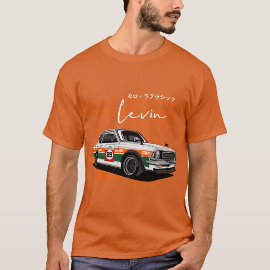 カローラ TE27 Levin Tシャツ (正面)
