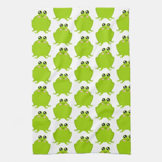 カワおもしろいエル キッチンタオル (縦)