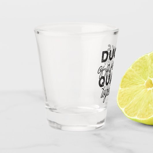 カワイアおもしろいダックパンス引用文II ショットグラス (左)