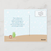 カワイアアンダーザシーガールズサンキューカード ポストカード (裏面)