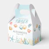 カワイアアンダーザシー子供の誕生日お願い フェイバーボックス (裏面サイド)