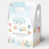 カワイアアンダーザシー子供の誕生日お願い フェイバーボックス (オープン)