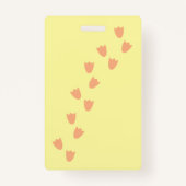 カワイアックナースイエローホールパスバッジ バッジ (裏面)