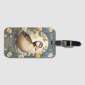 カワイアヒルヴィンテージフローラインスパイア自然 ラゲッジタグ (正面横)