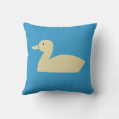 カワイアヒル装飾用クッション クッション (裏面)