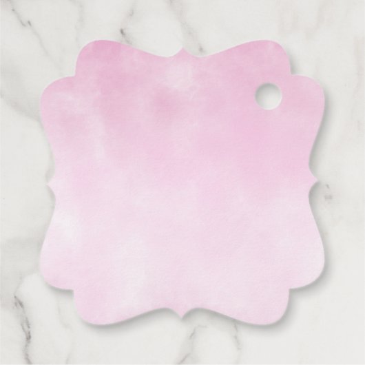 カワイアヒル誕生日メッセージカード フェイバータグ (裏面)