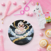 カワイアヒル誕生日 ペーパープレート (パーティー)