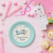 カワイアビエーションテーマ幼児ボーイズバースデーパーティー ペーパープレート (パーティー)