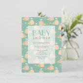 カワイアンザシーベビーシャワー招待状 招待状 (スタンド正面)