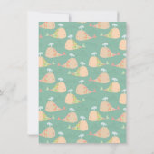 カワイアンザシーベビーシャワー招待状 招待状 (裏面)