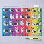 カワイアンドコカラフルルギティッシュペーパー 薄葉紙 (クラフト)