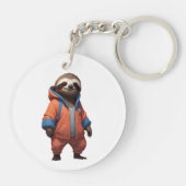 カワイアンドスロフレンドリースイラストレーション キーホルダー (裏面)