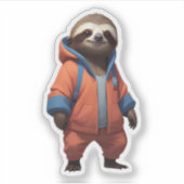 カワイアンドスロフレンドリースイラストレーション シール (正面)