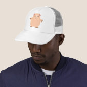 カワイイおもしろい漫画Pig Hat キャップ (インサイチュ)