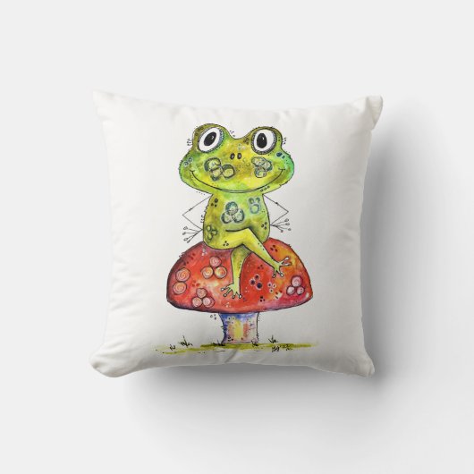 カワイイお洒落アグロッグオントドスツール クッション (正面)