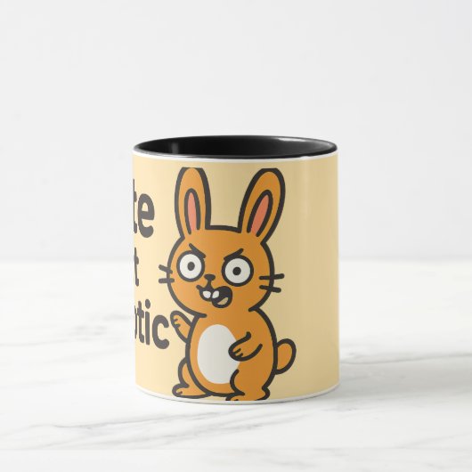 カワイイでありながらカオスおもしろい的なデザイン マグカップ (中央)