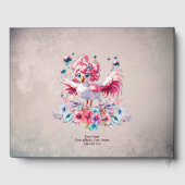 カワイイなフラミンゴのスタイル ゲストブック (裏面)