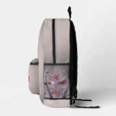 カワイイなフラミンゴのスタイル プリントバックパック (右)