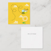 カワイイのまわりにありがとうミニノートカード ノートカード (正面/裏面)