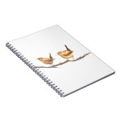 カワイイの鳥子供部屋水彩自然 ノートブック (右側)