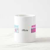 カワイイカタツムリに耐え忍ぶ誕生日 コーヒーマグカップ (中央)