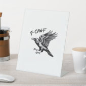 カワイイカラス F-Caw-F エッセンシャルミニマル 台座サイン (インサイチュ)