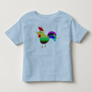 カワイイカラフルのおおもしろいんどりTシャツ贈呈アイディア トドラーTシャツ