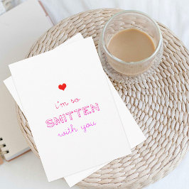 カワイイカラフルバレンタインに一緒にスミッター シーズンカード