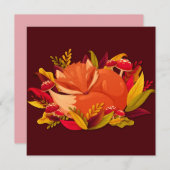 カワイイキツネホリデーカード シーズンカード (正面/裏面)