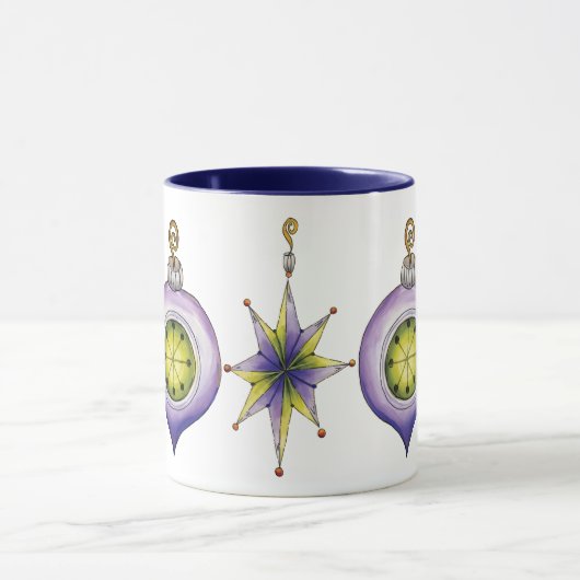 カワイイクリスエレガントマスとグラファンシースオーナメント マグカップ (中央)