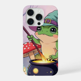 カワイイコテージコアポーションのカエル魔女iPhoneケース iPhone 15 Proケース